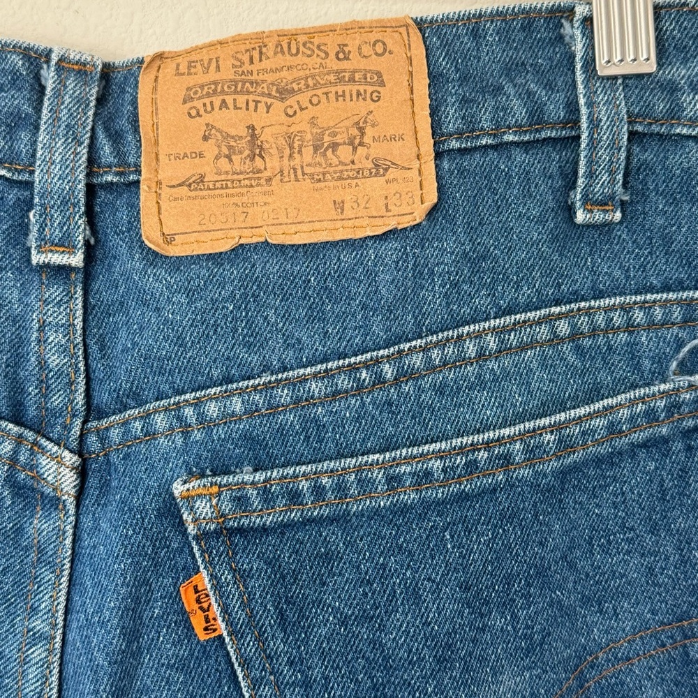 Vintage Levi’s Orange Tab 517 Jeans 32x33